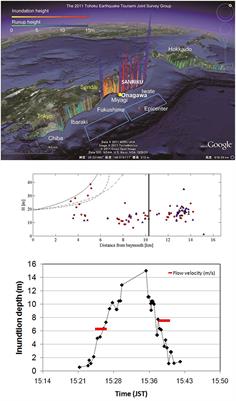 Physical Modeling and Numerical Analysis of Tsunami Inundation in a Coastal City